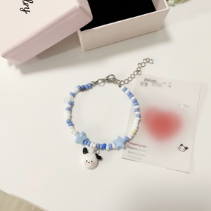 Vendita calda Trending di moda bracciali con perline per donna con foglia di perla stella polsino gioielli stile gotico Punk disponibile all'ingrosso - Product Image 1