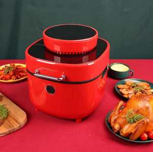 Friteuse à air double panier avec deux zones de cuisson, grill, friteuse à air, four, machine numérique, sans huile, <span class=keywords><strong>8l</strong></span> - Product Image 3
