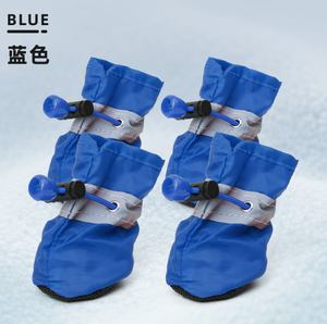 Offre Spéciale : Bottes Imperméables de Luxe pour Chiens Crocs, Patins Adhésifs pour Petits Animaux, Protecteurs de Pattes, Chaussures de Créateur - Product Image 4