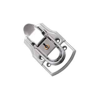 Fs1009 Bạc nhiệm vụ nặng nề chuyển đổi chốt Clasp với khóa-đồng xi lanh Fastener cho hộp công cụ/trường hợp/thân cây - Product Image 4