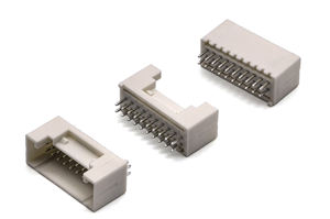 Connecteur double rangée 2.0mm Pitch Wafer Pin Header Connector 2*10P Straight DIN Brass Contact & Nylon Housing 3A Male for PCB Application - Product Image 5