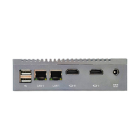 Mini PC con IA Integrada, RK3588 de 8 Núcleos y 64 Bits, Doble LAN/Doble COM, Ubuntu/Android/Linux, 4G, Computación de Borde con Visión Artificial