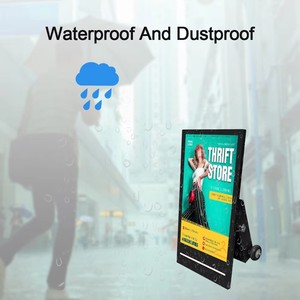 55 inch pin-Powered ngoài trời di động LCD hiển thị kỹ thuật số biển Poster kiosk dễ dàng thu phí kiosk - Product Image 3