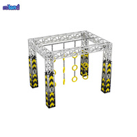 Équipement de parcours Ninja Warrior pour l'entraînement au parkour, ensemble complet, best-seller, nouveau design, directement de l'usine