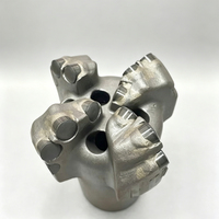 Foret PDC en carbure de tungstène à 4 lames, filetage femelle NW, diamètre de coupe convexe 1308 mm, diamètre 133,4 mm, pour forage de puits