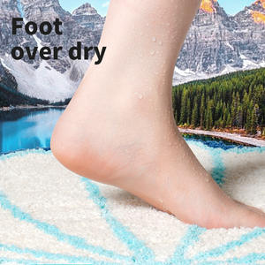 Alfombra de Baño con Diseño de Calabaza de Halloween, Absorbente, Antideslizante, Decoración para el Hogar, Rectangular, de una Pieza - Product Image 3