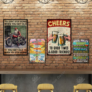 Póster Metálico de <span class=keywords><strong>Película</strong></span>, Imán para Colgar en la Pared, Letrero de Metal para Decoración de Sala de Estar y Dormitorio - Product Image 6
