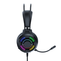 Casque de jeu filaire supra-auriculaire X24 RGB Dynamic AAC avec haut-parleurs de 50 mm pour PC – Meilleur prix
