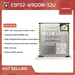 Espressif esp32 esp32-wroom-32u 2.4g wifi <b>module</b> generic Wi-Fi+BT+BLE MCU <b>wireless</b> <b>RF</b> <b>module</b> with external antenna connector - Product Image 2