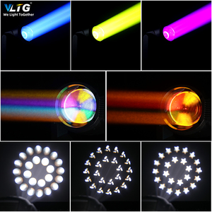 Vltg siêu chùm 250W di chuyển đầu ánh sáng DJ chuyên nghiệp RGBW chùm đèn sân khấu tại chỗ với hiệu ứng cầu vồng chiếu sáng - Product Image 2