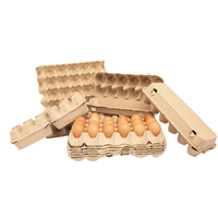 Meilleur prix pâte de papier moulée écologique 12 oeufs papier oeufs de caille plateau d'emballage boîte Cartons pour emballage d'oeufs usine du Vietnam