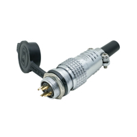 Connecteur Adaptateur Aviation PLS16, Prise Circulaire Mâle et Femelle, 2, 3, 4, 5, 6, 7, 8, 9 Broches, Boîtier en Alliage de Zinc