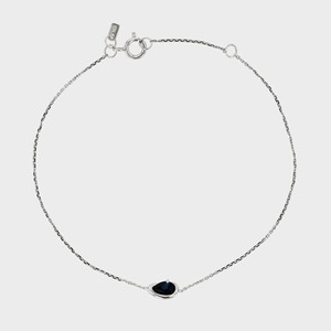 CHIANNA Bracelets <span class=keywords><strong>en</strong></span> <span class=keywords><strong>or</strong></span> <span class=keywords><strong>18</strong></span> <span class=keywords><strong>carats</strong></span> avec saphir bleu pour femmes, <span class=keywords><strong>bijoux</strong></span> tendance, bracelet à breloques <span class=keywords><strong>en</strong></span> argent 925, bracelet élégant et minimaliste - Product Image 6