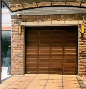 <span class=keywords><strong>Porte</strong></span> de garage extérieure moderne, électrique, <span class=keywords><strong>en</strong></span> <span class=keywords><strong>bois</strong></span> et <span class=keywords><strong>en</strong></span> verre, imperméable - Product Image 3