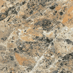 Carreaux modernes en céramique émaillée 600x1200mm Carreaux de sol muraux brillants Série de sculpture sur terrazzo rétro Exportation intérieure disponible - Product Image 1