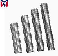 Stainless Steel Threaded Rod, UNC/UNF US Size All Thread Studs, Stainless Steel Long Threaded Bar Stud Bolts