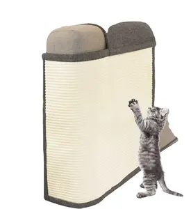 Protetor de sofá para móveis de gato, protetor de sofá com sisal natural para proteção de sofá