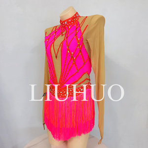 LIUHUO Robe <span class=keywords><strong>de</strong></span> patinage artistique Belle fille Costumes <span class=keywords><strong>de</strong></span> patinage artistique Costumes <span class=keywords><strong>de</strong></span> <span class=keywords><strong>compétition</strong></span> <span class=keywords><strong>de</strong></span> patinage artistique Robe <span class=keywords><strong>de</strong></span> patinage sur glace - Product Image 2