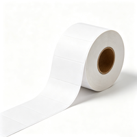 Étiquettes en rouleau étroites personnalisées Haoxuan, papier thermique direct, impression haute vitesse, autocollants adhésifs pour applications compactes