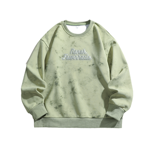 Custom Plus Size Tie Dye Hoodie Unisex Solid Sweatshirt Streetwear Fashion <b>Pullover</b> <b>Men</b> Sweatshirt - Product Image 1