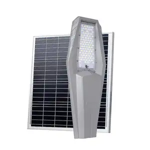 Outdoor Slimme Sensor Pole Solar Straatlantaarn Alles In Één 100W 200W 300W 400W Voortuin Zonne-Energie Verlichting