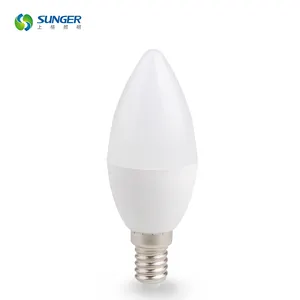 C37 Frost LED LIGHTING, e14 led bulb,C37E14 lighting 8w with TUV CE