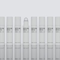 DEMEI bouteille d'huile essentielle à bille en verre à fond épais 10ml avec capuchon à bille roulante couleur personnalisée
