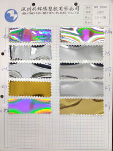 0,15-0,7 мм Серебристая зеркальная отражающая мягкая пластиковая пленка из ТПУ для изготовления рукоделия/крышки/декора/упаковки - Product Image 6