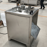 Commerciële grote ananas-snijmachine, pers-type, voor appels, bananen, citroenen, fruit en groenten.