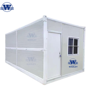 Casas Contenedor Plegables Prefabricadas de 20-40 pies, Oficina Modular y Casa de 3 Dormitorios para Uso como Almacén en Venta - Product Image 1
