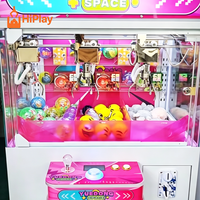 Mini machine à griffes commerciale à monnayeur, machine à prix d'arcade pour jouets en capsule, cadeaux et peluches