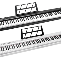 ABS Recorder Music Instrument 88 Weighted Piano Keys USB-MIDI APP MIDI Digital Piano Keyboard Controller Synthesizer for Dealer