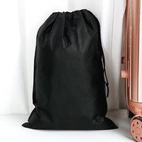 Bolsa de zapatos de viaje portátil duradera de tela no tejida de alta calidad bolsa de almacenamiento a prueba de polvo que ahorra espacio