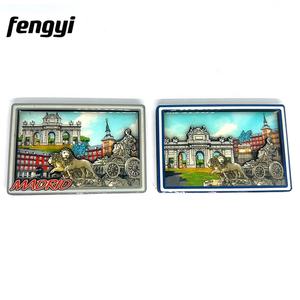 Venta al por mayor imanes personalizados para nevera personalizado impreso MDF epoxi recuerdo <span class=keywords><strong>Madrid</strong></span> imán - Product Image 5
