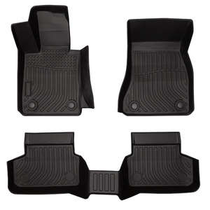 Karpet Mobil BMW Seri 5 G30, Set Lengkap 3-Piece, Bahan TPE Mewah Anti Air Tebal 3.5mm, Pasokan Pabrik - Product Image 3