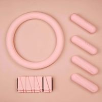 Haltères en silicone et fer unisexes écologiques avec logo personnalisé BOGA, réglables, légers, pour la musculation à domicile