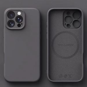 เคสซิลิโคนเหลวแม่เหล็กหรูหรา X323 สำหรับ iPhone 17 Air 16 Plus 15 14 13 12 Pro Max 17pro รองรับการชาร์จไร้สาย ผิวสัมผัสนุ่มลื่น - Product Image 3