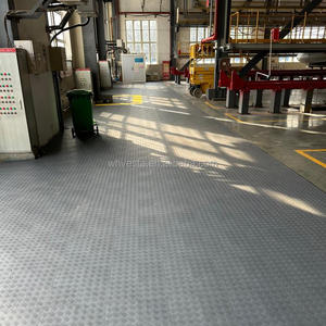 Dalles de sol en vinyle emboîtables de 18 mm d'épaisseur, antidérapantes, pour garage et atelier, 400x400 mm, surface solide - Product Image 2
