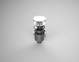 ניקוז רצפה מודרני מנירוסטה אטום לריחות עם מכסה אטום לחדר אמבטיה ומטבח - Product Image 2