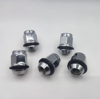 Capuchon de vis de fixation de moyeu de roue hexagonal chromé pour tricycles électriques et véhicules électriques