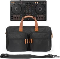 Sac à dos Pioneer DJ pour contrôleurs DDJ FLX4/DDJ 400/DDJ REV1, sangle réglable, étui pour équipement en polyester, fermeture éclair, sac souple et portable