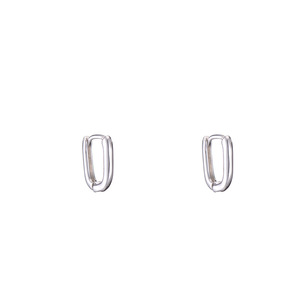 Kỷ Niệm Món Quà Đính Hôn Đảng Bạc Tuyên Bố Vàng Hoop Earrings New Arrivales Hợp Đồng Bán Buôn Hợp Đồng Bông Tai - Product Image 5