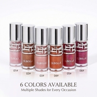 Gloss à lèvres végétalien de luxe bio avec formule anti-transfert pour maquillage de fête, service OEM ODM d'emballage