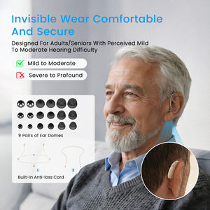 Flysound เครื่องช่วยฟังบลูทูธแบบดิจิทัลอุปกรณ์ทางการแพทย์แบบตั้งโปรแกรมได้ลดเสียงรบกวน - Product Image 4