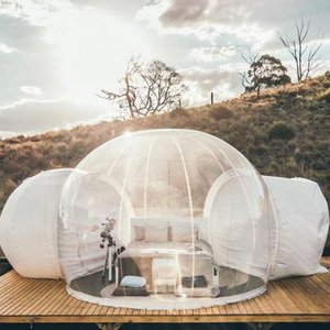 Outdoor Wholesale PVC Transparent Inflatable Dome Tent for Party Commercial Use With UV Resistance <b>Customized</b> Bubble <b>Balloons</b> Ou - Product Image 3