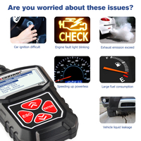 KW309-escáner Universal OBD2 para coche, lector de código automotriz profesional, herramienta de diagnóstico CAN para coche