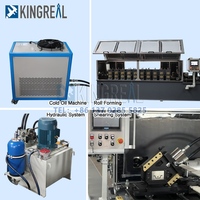 2025 KINGREAL galvanisé métal fourrure canal rouleau formant la Machine panneau de gypse accessoires cadre en métal faisant la Machine