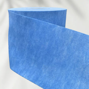 Elastic Nonwoven Fabric Royal Blue 120gsm Stretch Apparel Underwear - Product Image 1