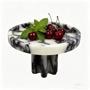 Plateau à collation moderne personnalisé en <span class=keywords><strong>marbre</strong></span> pour villa, bol à fruits en <span class=keywords><strong>pierre</strong></span> naturelle / planche à fromage / plat à noix, plateau de service de luxe, cadeau - Product Image 1