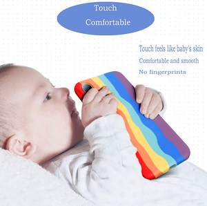 Custodia in Silicone <span class=keywords><strong>arcobaleno</strong></span> per iPhone 15 14 13 12 11 Pro Max colori vibranti <span class=keywords><strong>Cover</strong></span> protettiva antiurto <span class=keywords><strong>con</strong></span> una misura precisa - Product Image 4